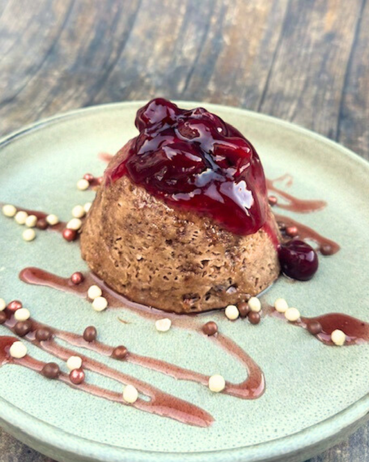 Eiwitrijk ontbijt recept: De gezonde Chocolate Mugcake in 90 seconden