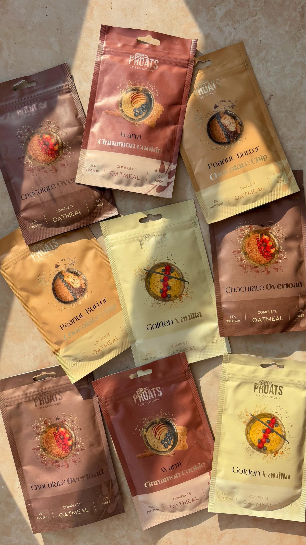 Portieverpakkingen Proteine Oats PROATS