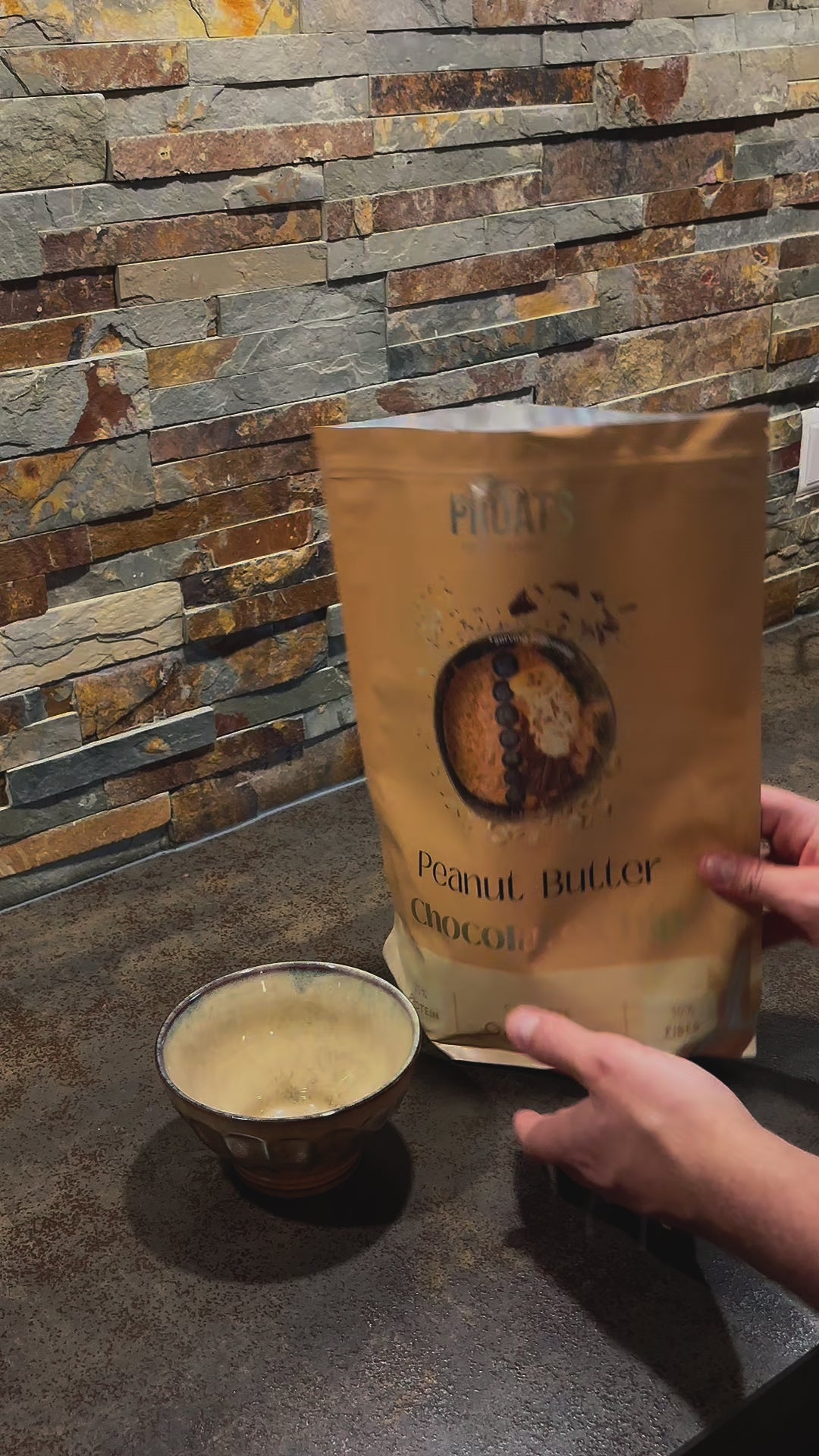 Video van bereidingswijze eiwit oats PROATS